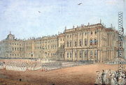 Review at the Winter Palace in St. Petersburg, 1840s - Vasili Semenovich Sadovnikov