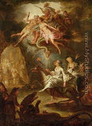 The Arrival at the Sabbath and the Homage to the Devil - Gabriel Jacques de Saint-Anton