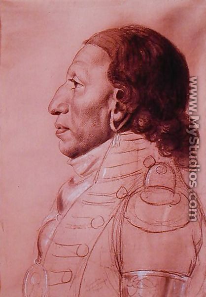 Payouska, Chief of Great Osages, 1806 - Charles Balthazar J. F. Saint-Memin