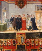 Baptism of Cosimo II de Medici 1589 - Ventura Salimbeni