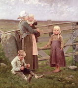 The Dalby Gate, Skane, 1884 - Hugo Federick Salmson