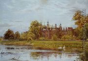 Eton College from the River, 1891 - Leigh Sampson