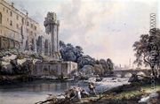 Caesars Tower and Part of Warwick Castle - Paul Sandby
