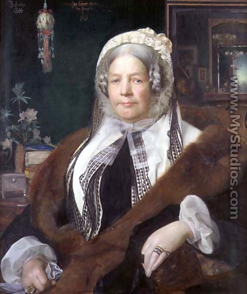 Portrait of Jane Lewis, born 19 January 1793, 1864 - Anthony Frederick Sandys
