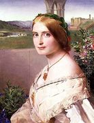 Portrait of Adelaide Mary, Mrs Philip Bedingfeld, 1859 - Anthony Frederick Sandys
