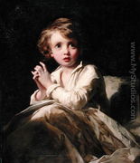 The Infant Samuel, c.1853 - James Sant