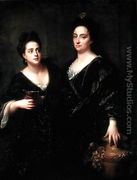 Portrait of Two Actresses, 1699 - Jean-Baptiste Santerre