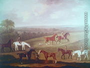 Horses at Exercise - J. Francis Sartorius