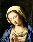 Madonna at Prayer - Francesco de' Rossi (see Sassoferrato)