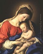 Madonna and Child 3 - Francesco de' Rossi (see Sassoferrato)
