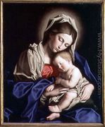 Madonna and Child 4 - Francesco de' Rossi (see Sassoferrato)