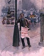 The Newsboy, No.10 from Familiar Figures of London, c.1901 - Robert Sauber