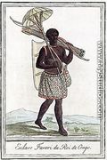 The King of Congos Favourite Slave, engraved by J. Laroque, c.1770  - (after) Sauveur, J.G.