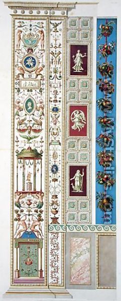 Panel from the Raphael Loggia at the Vatican, from Delle Loggie di Rafaele nel Vaticano, engraved by Giovanni Ottaviani c.1735-1808, published c.1772-77 6 - (after) Savorelli, G. & Camporesi, P.