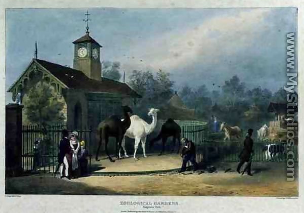 The Camel House at the Zoological Gardens, Regent