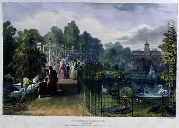 The Aviary at the Zoological Gardens, Regent