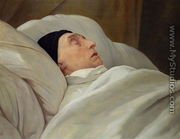Marie Joseph 1757-1834 Marquise de La Fayette, on his Deathbed - Ary Scheffer