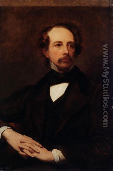Portrait of Charles Dickens 1812-1870 1855 - Ary Scheffer