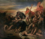 Battle of Tolbiac in AD 496, 1837 - Ary Scheffer