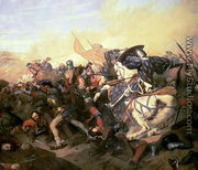 The Battle of Cassel on 23rd August 1328 - Henry Scheffer