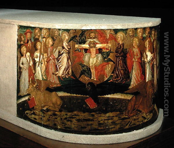 Triumph of Eternity, inspired by Triumphs by Petrarch 1304-74 - Giovanni di ser Giovanni Guidi (see Scheggia)