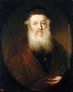 Portrait of a Rabbi, c.1709  - Andreas Scheits