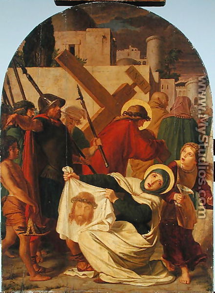 The Carrying of the Cross  - Johann von Schraudolph