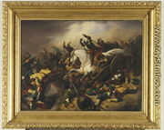 Battle Scene from the Thirty Years War, 1844 - A Schuster