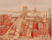 Brooklyn Bridge, c.1883  - (after) Schwarz, R.