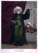 The Mufti, or Master of the Law, 18th century  - Gerard Jean Baptiste Scotin