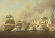 Action Off the Cape of Good Hope, March 9th, 1757 - Samuel Scott