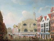 View of St. Dunstans in Fleet Street - Samuel Scott