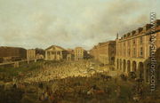 Covent Garden Market and Piazza, c.1749-58 - Samuel Scott