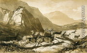 Shots from Cairn Cherie, from The Art of Deer Stalking Illustrated by a Narrative..., 1839 - William Scrope