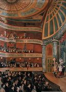 Interior of The Park Theatre, New York City, 1822 - John Searle