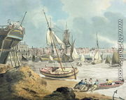 Harbour at Weymouth, Dorset, 1805 - John Thomas Seeres