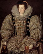Portrait of a Lady of the Elizabethan Court, c.1595  - William