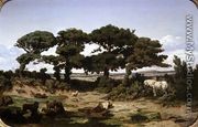 The Oaks of Kertregonnec, c.1869-70 - Alexandre Sege