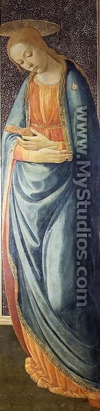 Virgin Mary, 1473 - Jacopo Del Sellaio