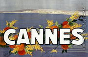 Advertisement for Cannes, printed by Draeger, 1930 - Georges Goursat Sem