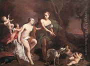 Venus And Adonis 1740 - Jacopo (Giacomo) Amigoni