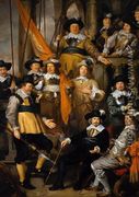 The Company of Captain Albert Bas and Lieutenant Lucas Conijn 1645 - Govert Teunisz. Flinck