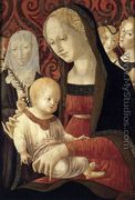 Virgin and Child with St Catherine and Angels c. 1490 - Francesco Di Giorgio Martini