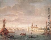 The Island of San Michele, Looking toward Murano 1700s - Caspar Andriaans Van Wittel