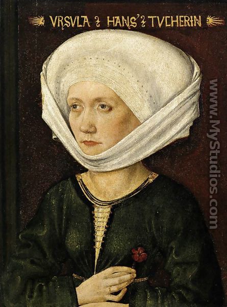 Portrait Of Ursula Tucher 1478 - Michael Wolgemut