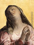 Assumption of the Virgin (detail-1) c. 1566 - Federico Zuccaro