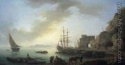 Mediterranean Port at Dawn c. 1750 - Claude-joseph Vernet