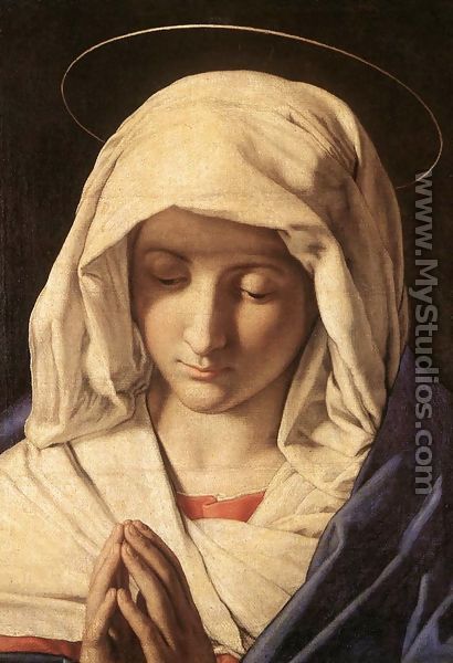 Madonna in Prayer 1640s - Francesco de