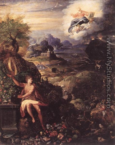 Allegory of the Creation c. 1585 - Jacopo Zucchi