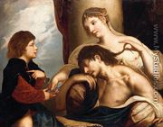 Samson and Delilah - (Alessandro) Padovanino (Varotari)
